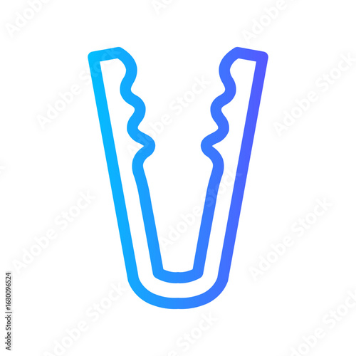 tongs gradient icon
