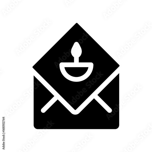 email glyph icon