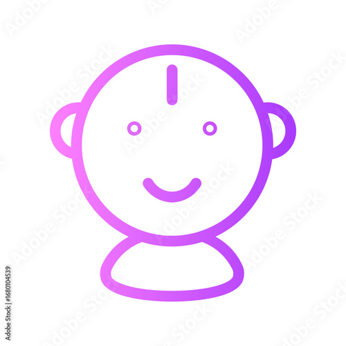 boy gradient icon