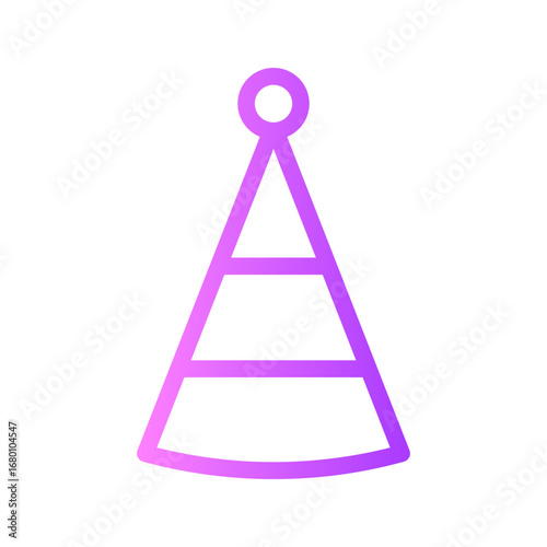 cap gradient icon