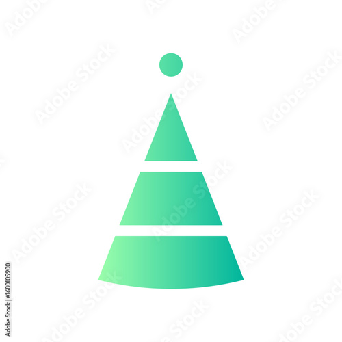 cap gradient icon