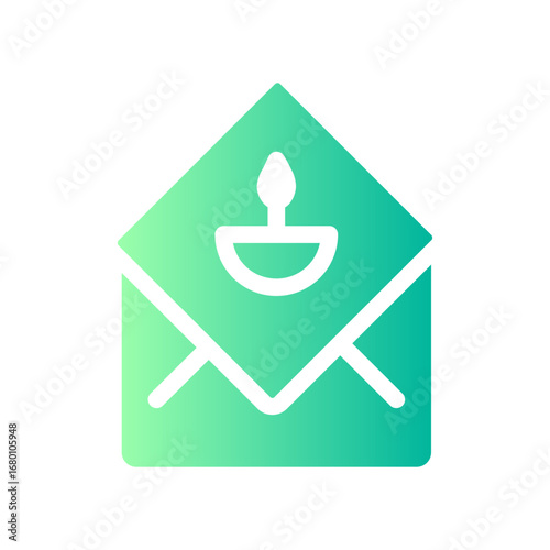 email gradient icon