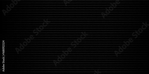 Modern abstract background featuring a digital wave made of glowing dots over a dark blue theme ideal for web and design use