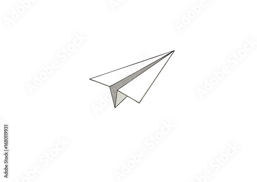icon of a paper airplane