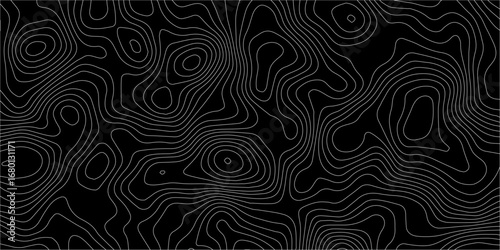 black and white seamless pattern. black and white background. black and white abstract background. black topography background. eps file. 