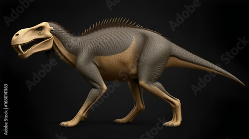 Phorusrhacos  from the Miocene era 3D illustration