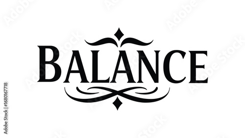 Find your inner balance logo design for wellness and equilibrium brand identity guide