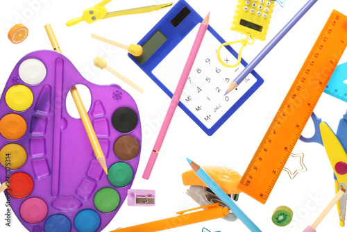Various stationery flying o...