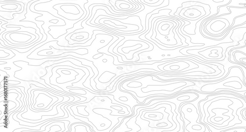 The black on white contours vector topography stylized height of the lines map. Topographic map background geographic line map with seamless ornament design. 
