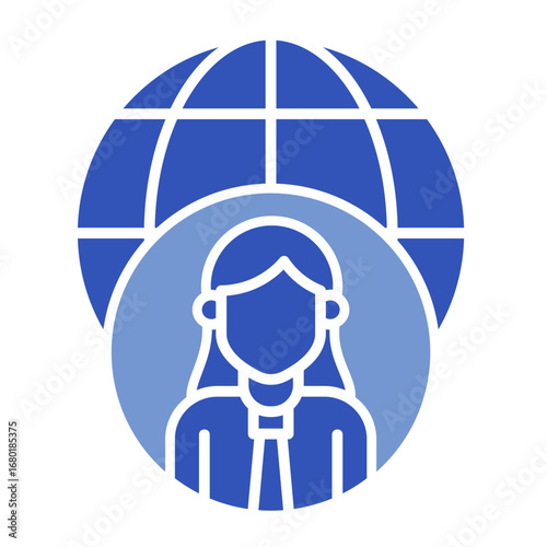 Multinational  Icon Set Multiple Style Collection