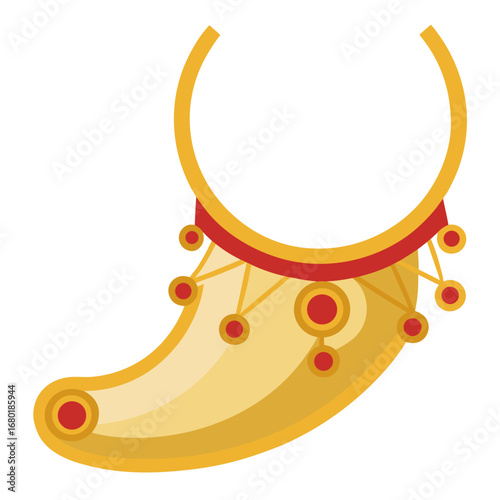 vector illustration of an old fashioned lamp