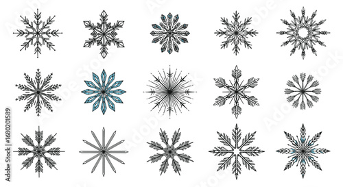Discover stunning snowflake designs perfect for winter holidays, seasonal decor, and festive celebrations.