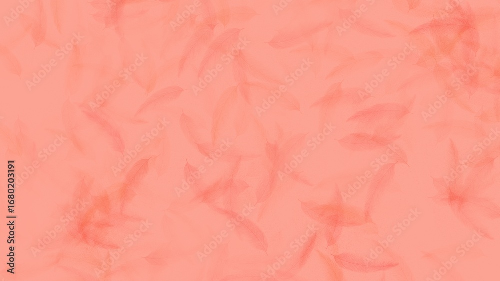 Fototapeta premium Pink Paper Background Soft Peach Watercolor Gentle Pastel Background.