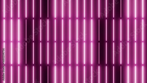 ピンクのネオンライトの点滅とフェード切り替えループアニメーション - Loop Animation of Blinking and Fading Pink Neon Lights