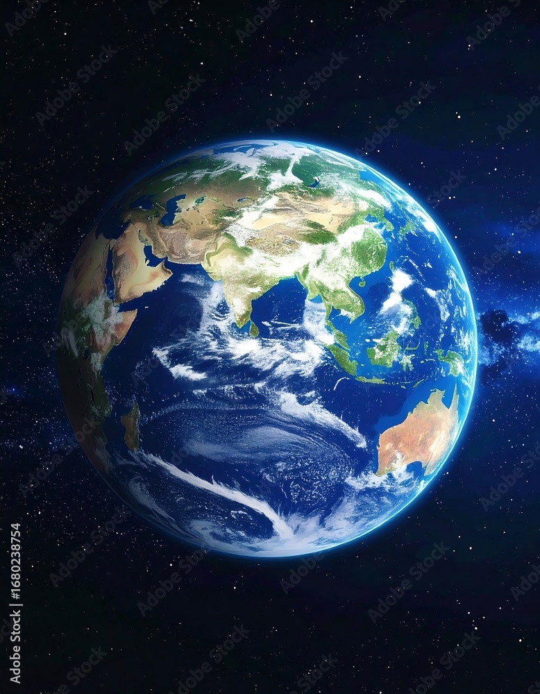 Obraz premium Earth from space