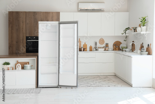 Interior of modern kitchen ...