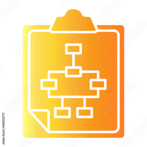 project plan Gradient icon