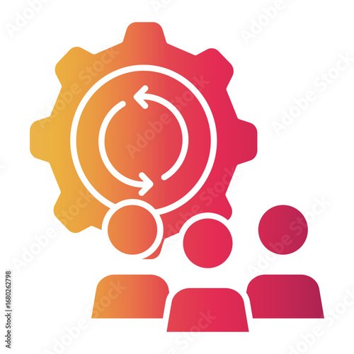 system Gradient icon