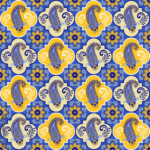 elegant paisley pattern for wallpaper background and textile beautiful paisley originated in persia and paisley is popular in Iran india scotland this paisley design is good for dress shawl scarf rida