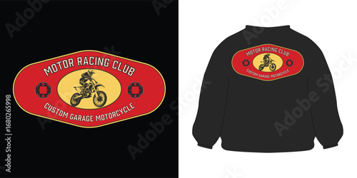 Vintage Motorcycle Club Jacket Design Collection