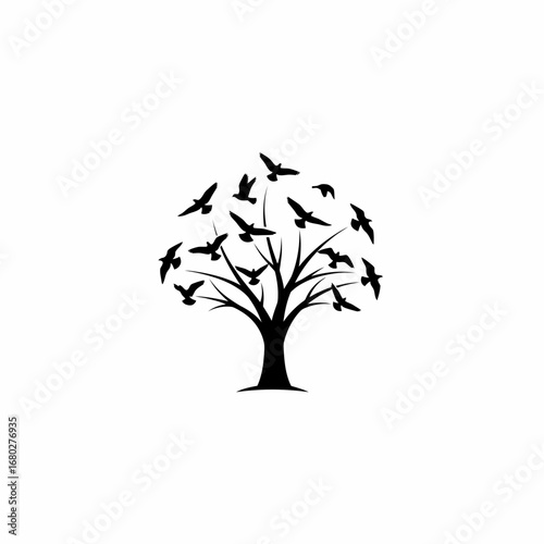 Vector dna helix with star icon set