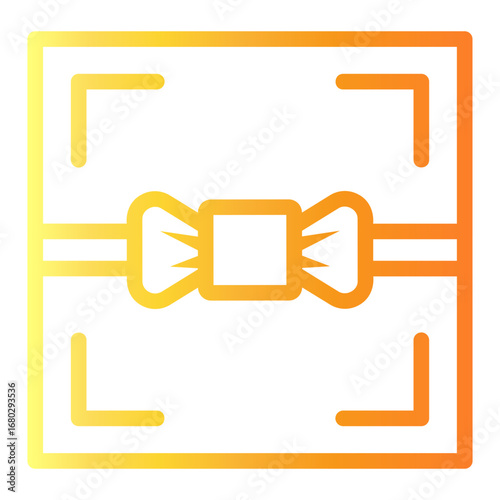 wedding favors Line Gradient Icon