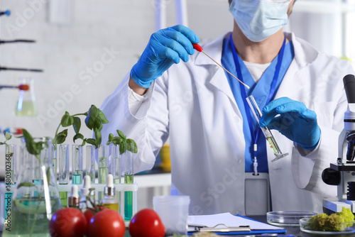 Male agricultural engineer ...