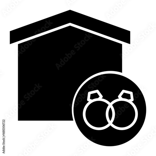 registry office Solid icon