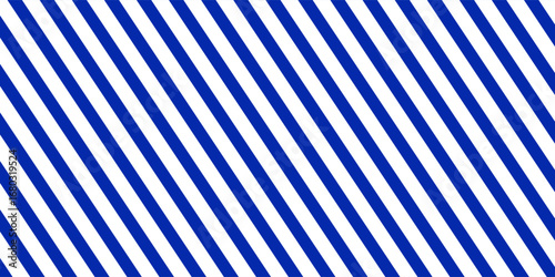 blue stripes on white background. Striped diagonal pattern Vector illustration of Seamless background Christmas or winter theme Background with slanted lines