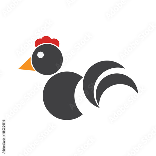 Chiken logo rooste