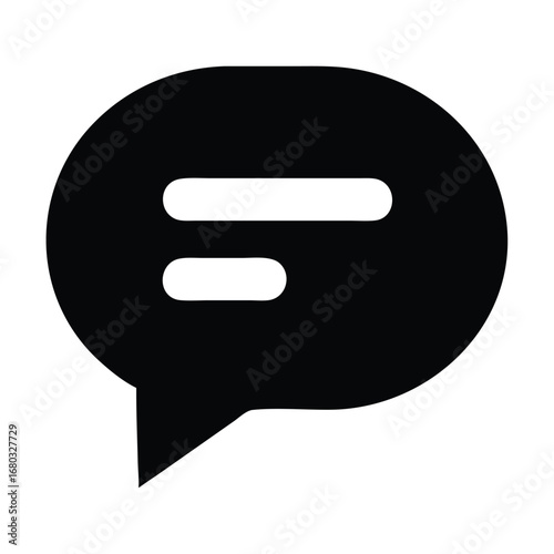 Chat Icon Symbol Design Illustration