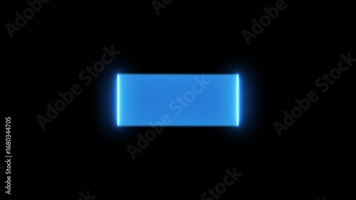 HUD, UI, GUI futuristic user interface screen snimation. High tech screen for video game. Sci-fi concept design. Callouts title. Modern banner, frame of lower third. Neon hologram screen overlay, 4k.