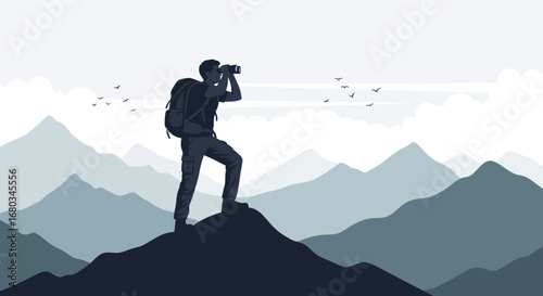 Adventure Seeking Amidst Mountain Majesty: A Vision of Discovery And Exploration