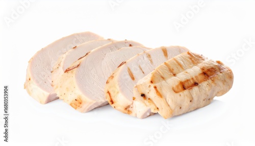 Grilled chicken breast sliced