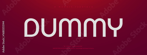 Minimal modern alphabet fonts. Typography minimalist urban digital fashion future creative logo font. vector illustration

