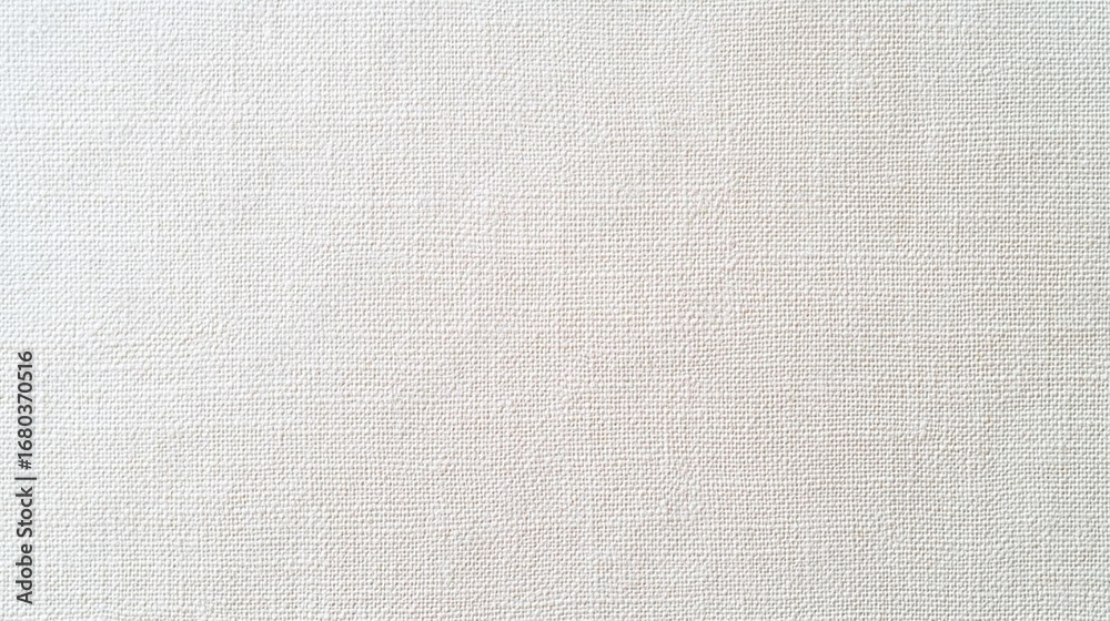Fototapeta premium Soft White Linen Fabric Texture. Neutral and Minimalistic Textile Background