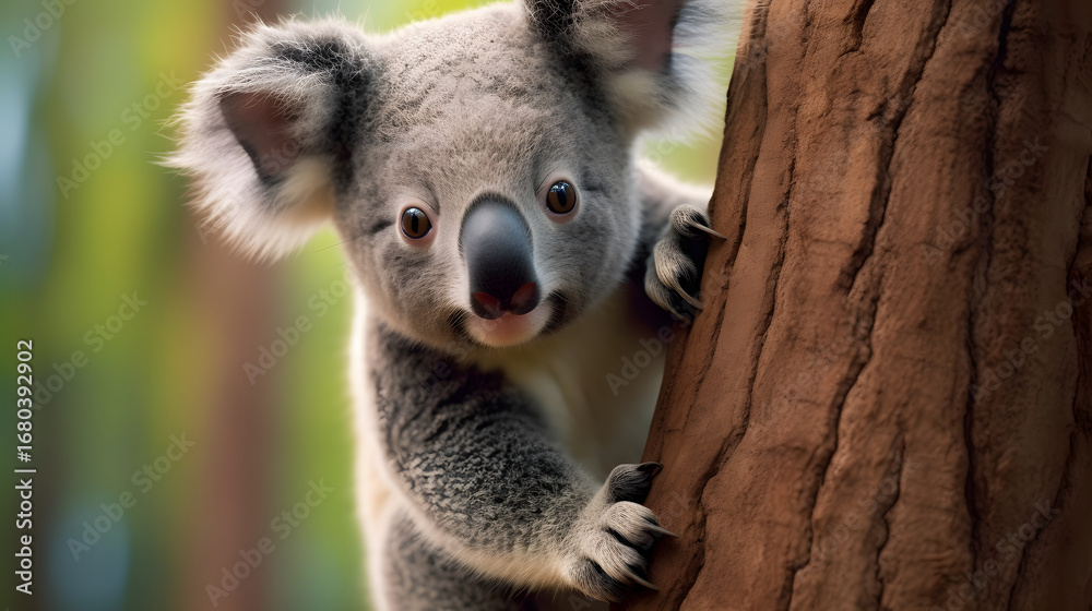 Obraz premium koala in tree
