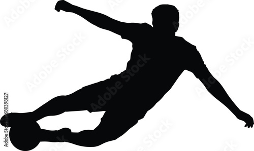 Football Player SVG | Personalized Sports Silhouette Cut File 
