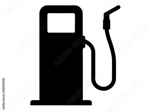 Fuel Pump  black silhouette vectorFuel Pum icon