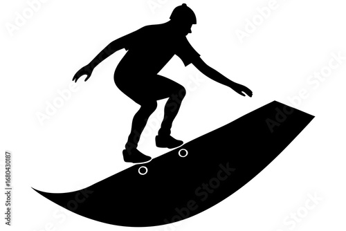 Skateboarder Silhouette