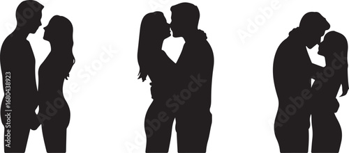 Romantic Couple Silhouette Vector

Loving Pair Silhouette Illustration

Together Forever Silhouette Design