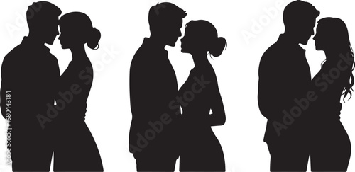Romantic Couple Silhouette Vector

Loving Pair Silhouette Illustration

Together Forever Silhouette Design