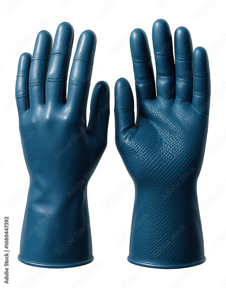 Obraz premium Rubber gloves with reinforced fingers