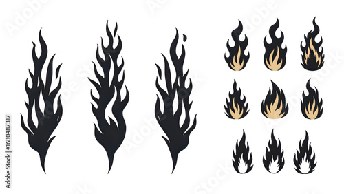 Stars and tribal elements. for album covers and designs, Vector