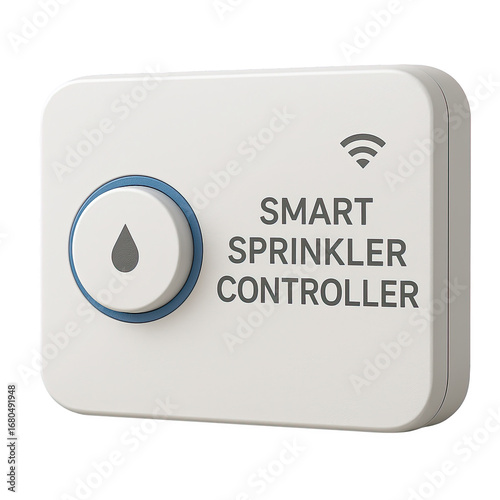 Smart sprinkler controller with wireless features.