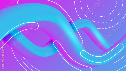 abstract background with colorful lines