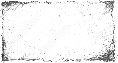 Rough textured border with scattered specks grunge distressed