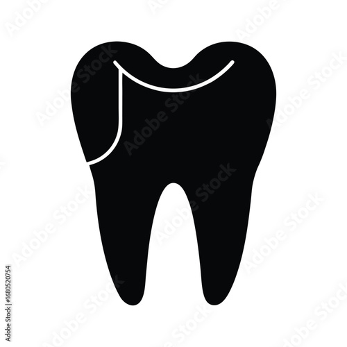 Dental Floss Icon Vector Illustration
