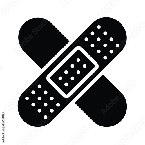 Band Aid Icon Vector Illustration