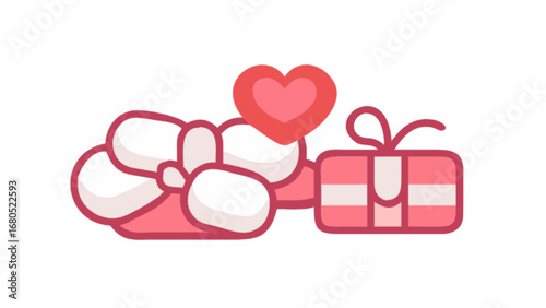 Valentine's day gift ideas love heart present for girlfriend boyfriend special occasion romantic surprise celebration